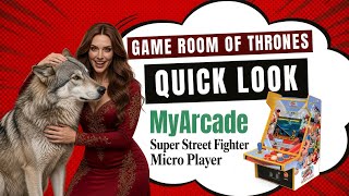 Quick Look - MyArcade Super Street Fighter Micro Player Demonstration #streetfighter #myarcade  screenshot 4