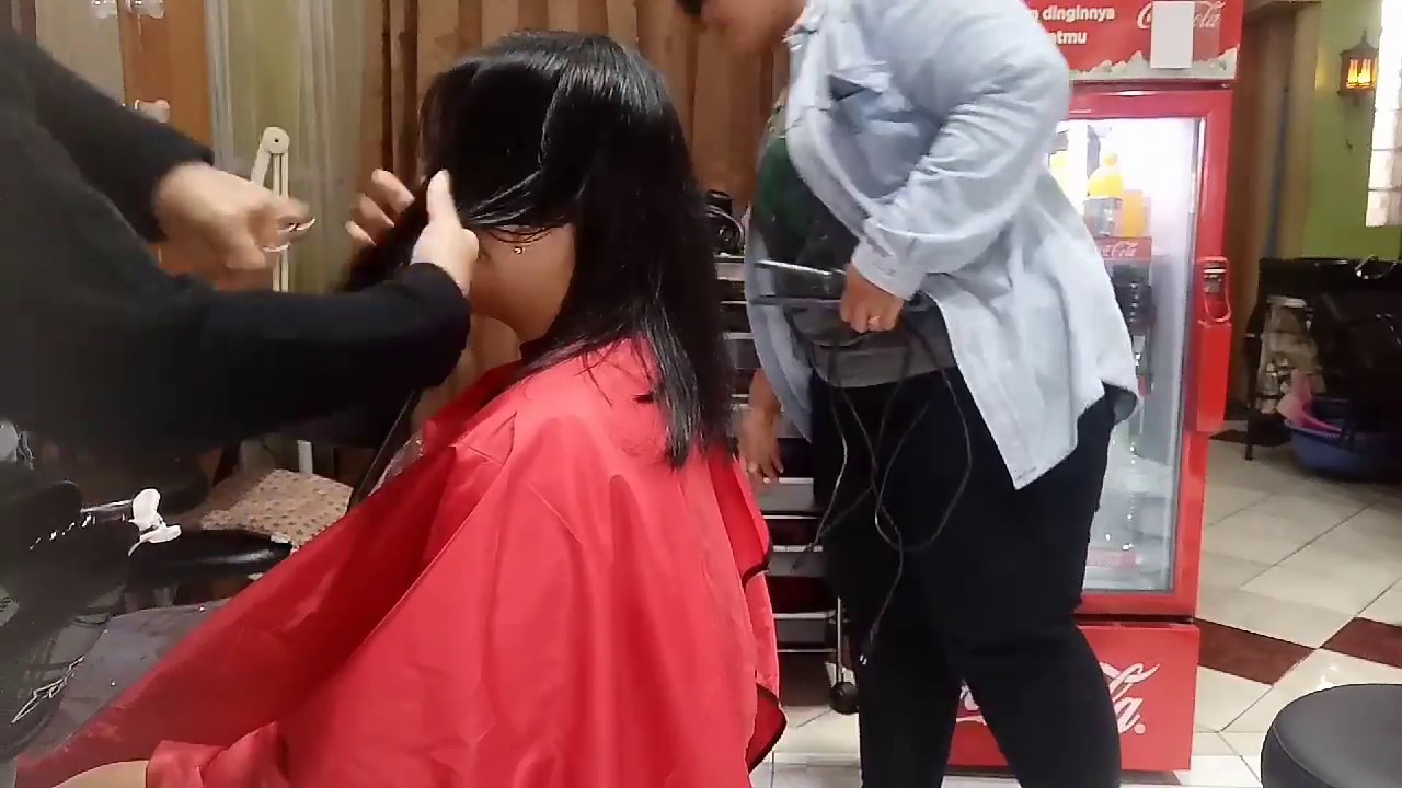  Potong  rambut  wanita  layer  simpel YouTube