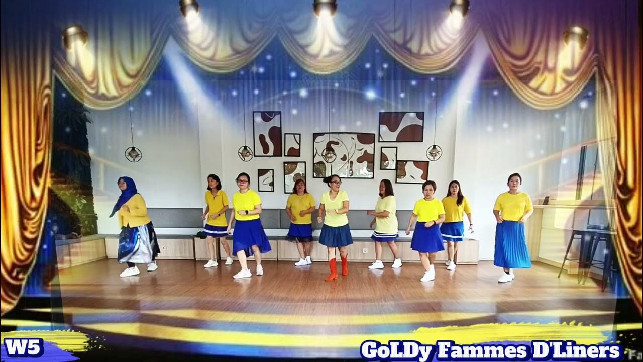 Outta Time#choreo@willieb1599 (SCO)#absolutebeginner#GoLDy Fammes D'Liners#happytodance # Outta Time#choreo@willieb1599 (SCO)#absolutebeginner#GoLDy Fammes D'Liners#happytodance #