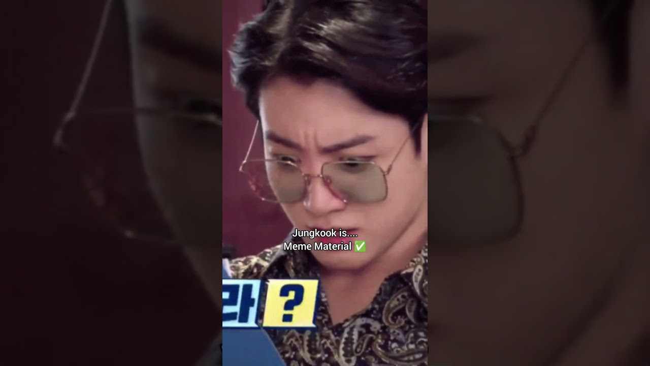 Jungkook is meme material? 