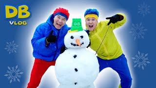 Winter Christmas Fun with DB Heroes | D Billions VLOG English