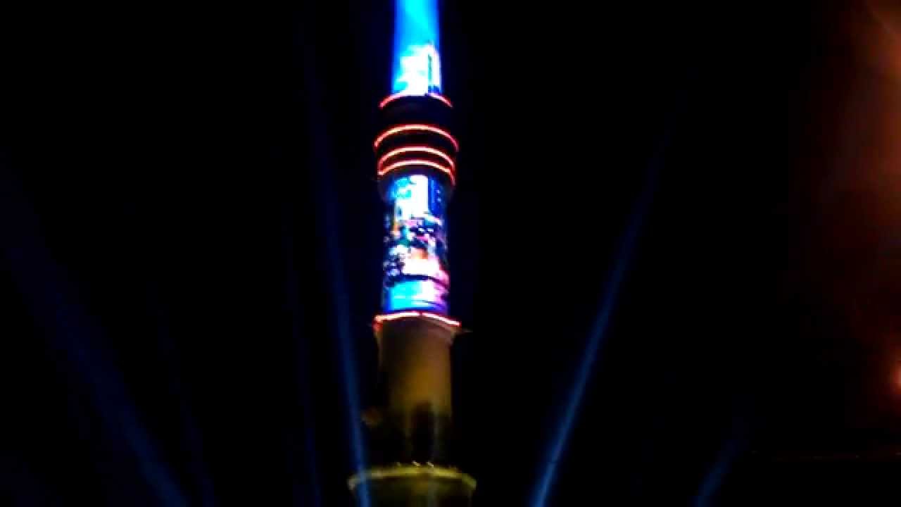 Фестиваль "Круг света-2014" Останкино/"Lightfest-2014" Ostankino TV Tower