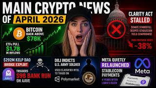Crypto Market News #29: Aave Exploit, Polymarket Insiders (April 2026)