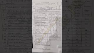 Faisalabad board 2nd time MCQs English paper 2026 - English annual paper group 2 MCQs 2026