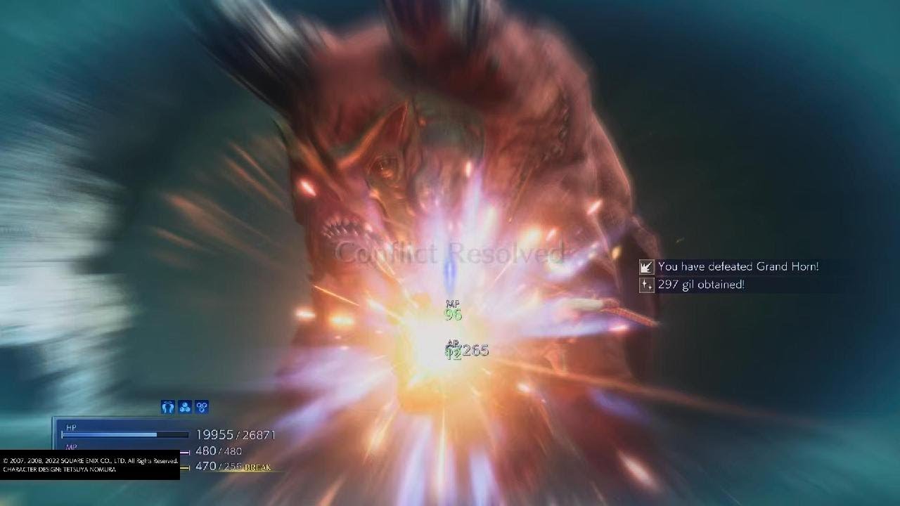 CRISIS CORE –FINAL FANTASY VII– REUNION - Costly Punch