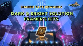 Dark & Bright Solution Framer's Kits Showcase | FFXIV 7.0 Rewards