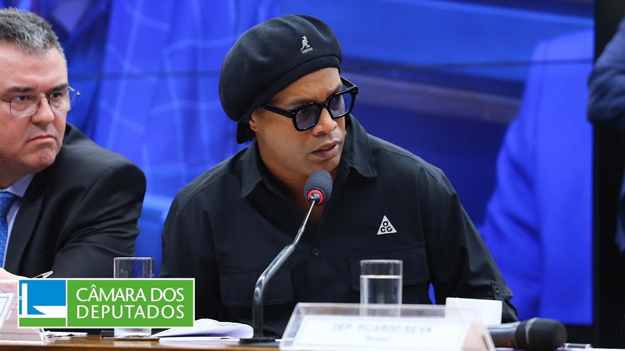 Ronaldinho Gaúcho nega ser fundador ou sócio da empresa 18k em depoimento à  CPI das Pirâmides Financeiras - Notícias - Portal da Câmara dos Deputados