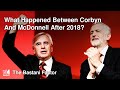 What Happened Between Jeremy Corbyn And John McDonnell After 2018?