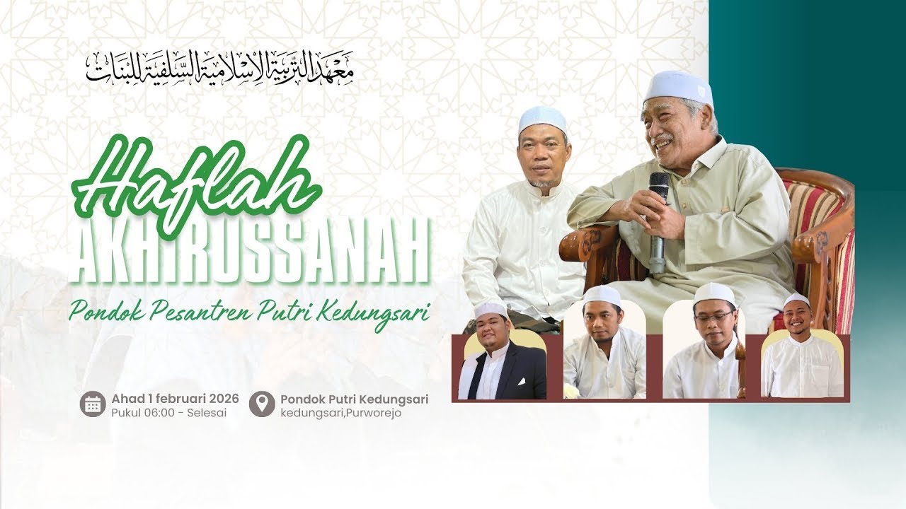Haflah Akhirussanah Pondok Putri Kedungsari || 01 Februari 2026