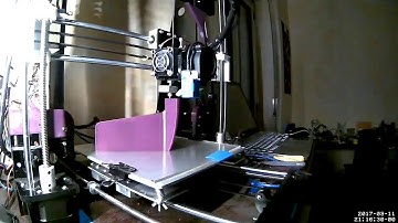 Full 3D printed RC sailplane glider - timelapse Anet A8 - Pattaya/Crobe