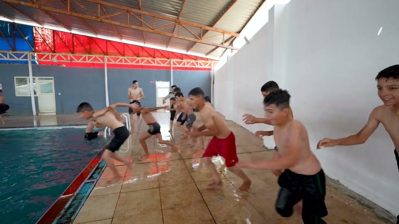 نشاط السباحة - فوج الإمام زين العابدين ع