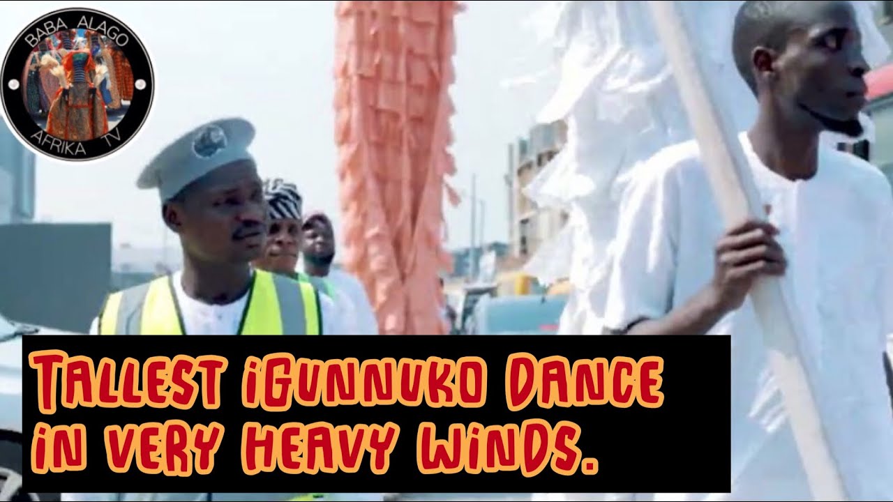 Very Tall Igunnuko Dancing And Performing At ISESE DAY 2022.  Nompa kuti eba Gaashi