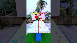 Exciting Game Ping Pong & Ballon Pop Racing Who Will Win ?