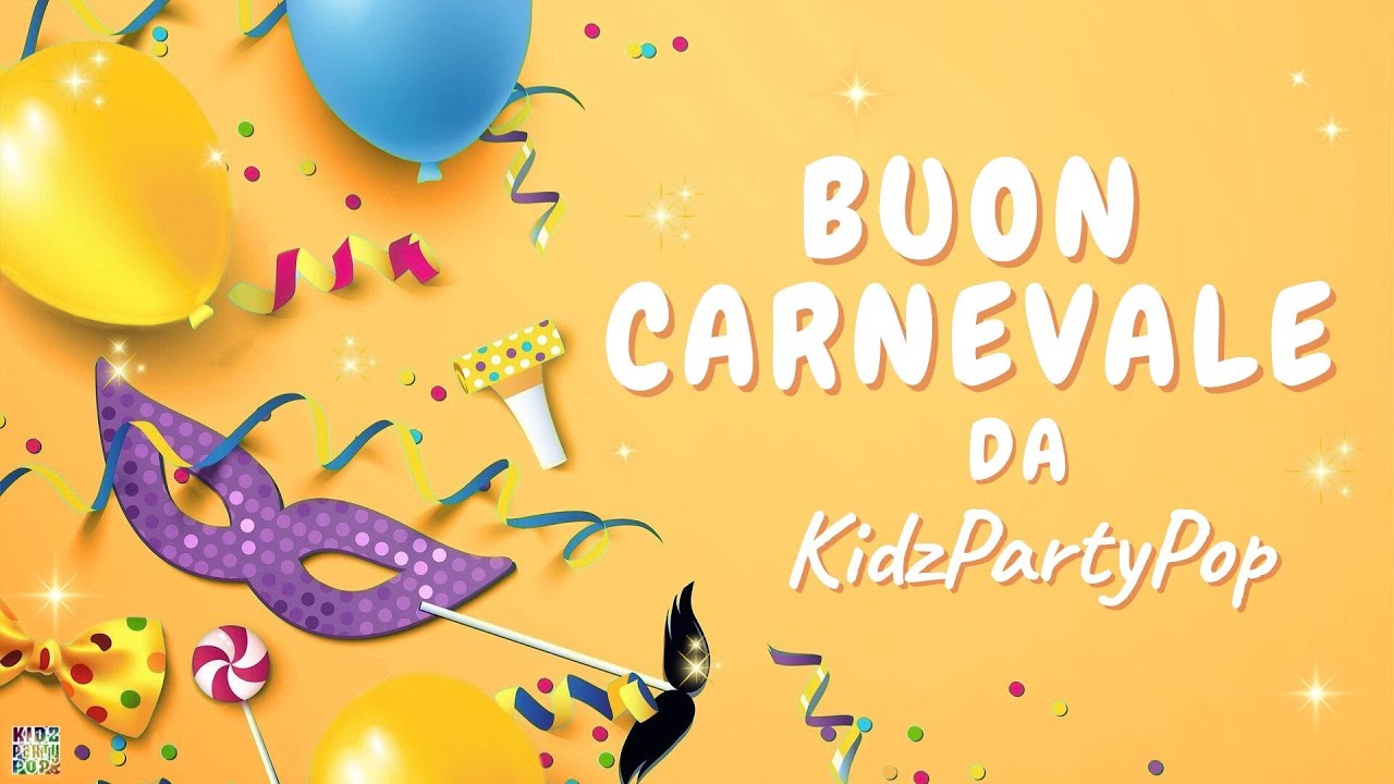 Buon Carnevale da KidzPartyPop 🎭 | Musica Classica per Bambini (Party)