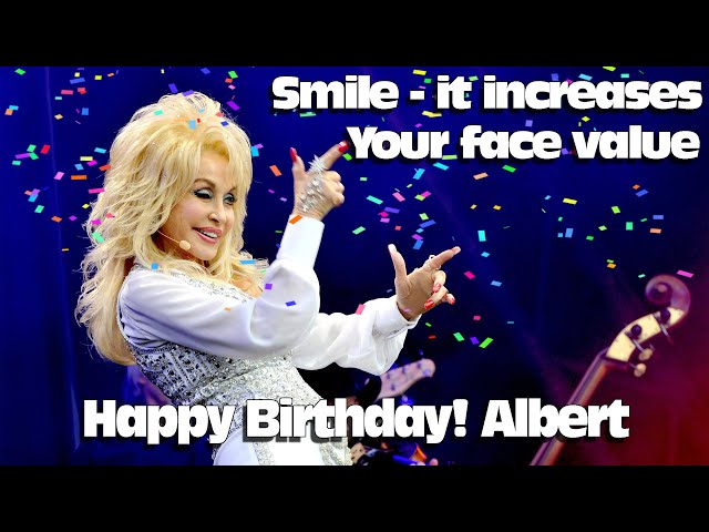 Happy Birthday! Albert