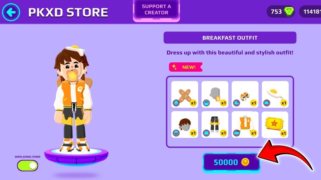 Breakfast Update is CRAZY! PK XD New Items Revealed! - YouTube