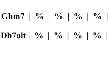 Db Altered  Scale Backing Track LBT#07Db