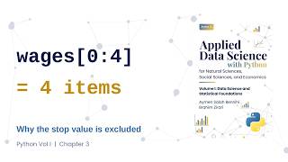 Python Lists and Tuples: Indexing, Slicing and the Copy Mistake| Applied Data Science Vol. I, Ch. 3