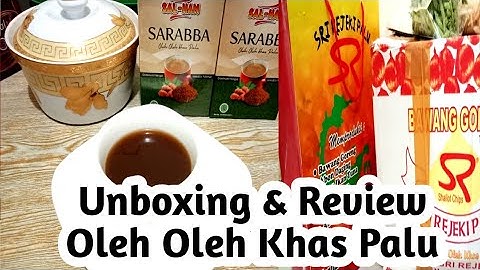 Reviw oleh oleh dari Palu