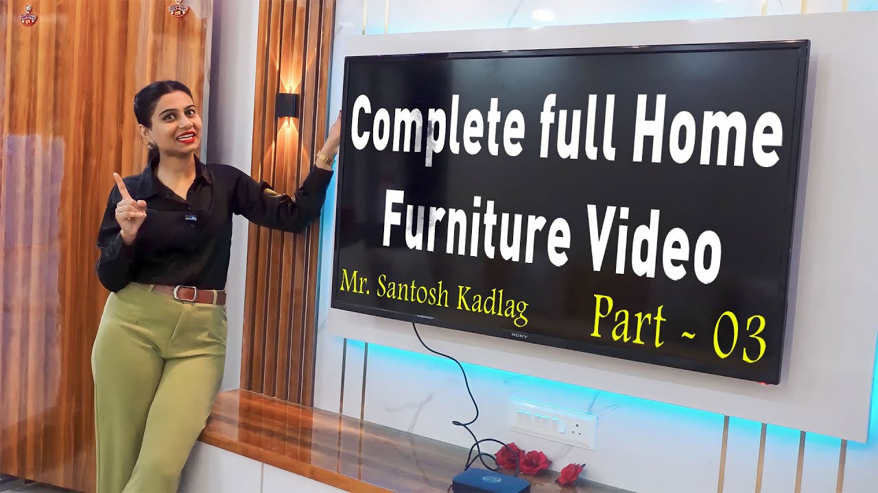 Complete full Home Furniture Video Interior Design Kitchen