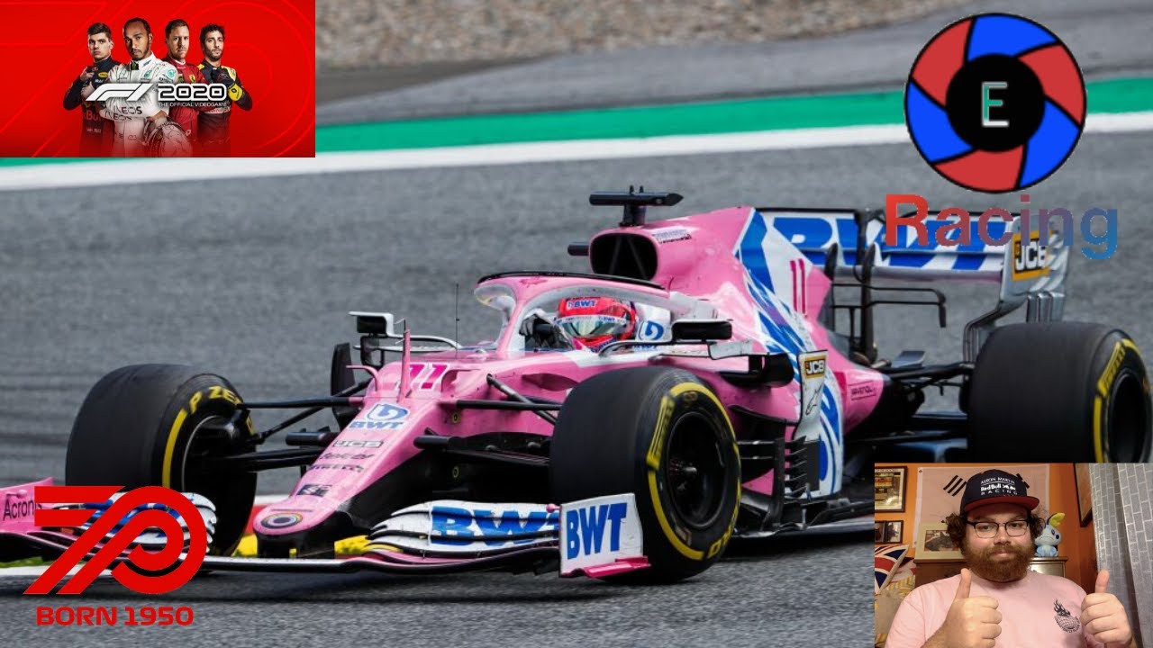 Racing The Pink Mercedes - Hungarian Grand Prix F1 2020 - YouTube
