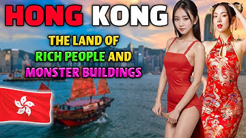 Life in HONG KONG ! - The City of BEAUTIFUL WOMEN and MONSTER BUILDINGS ! - TRAVEL DOCUMENTARY