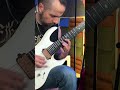 Slick alternate picking #kieselguitars #guitar #thrashmetal #neoclassicalmetal #shorts #guitarsolo