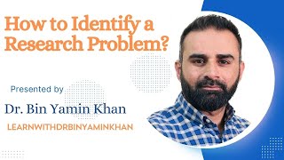 How to Identify a Research Problem simply explained in Urdu:Hindi