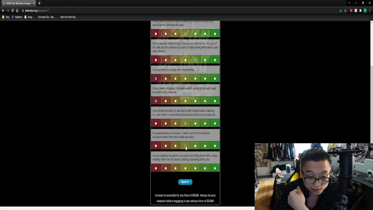 My bdsmtest.org Results: What I Expected? - YouTube