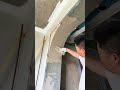 Forming a curved room divider #shorts