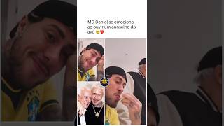 MC Daniel se emociona ao ouvir um conselho do avô #viralvideo #mcdaniel