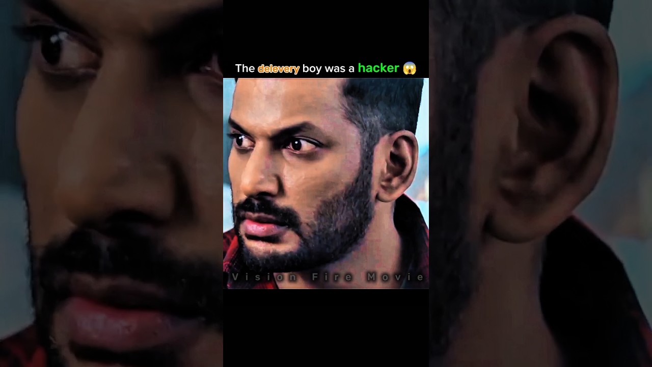 When a delivery boy is a hacker 😱#viral #shorts #movie #trendin #South #youtubeshorts #hacker