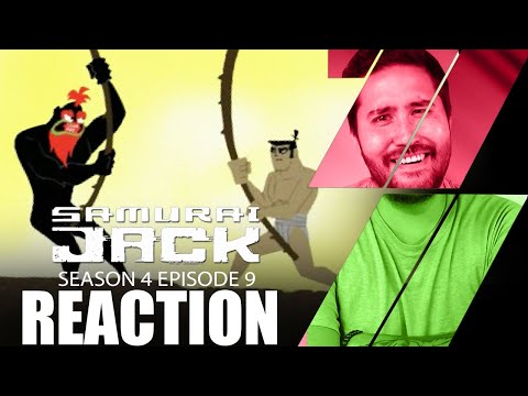 Samurai Jack 4x9 REACTION!! "Jack Vs. Aku"