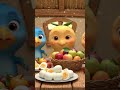 pee and blue bird don't let us really get eaten, ha...#cartoon #ai #kids #fantasy #learning #shorts