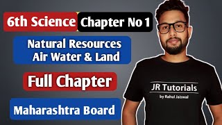 6th Science | Natural Resources Air Water & Land | Chapter 1| Full Chapter | Maharashtra Board |