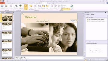 PowerPoint 2010 - Merge and Compare Two PowerPoint Files
