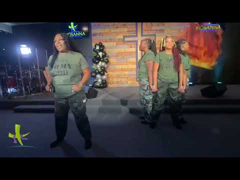 Hosanna Family Church Dance Ministry | Never Bow ft. Roosevelt Stewart | Red Worship [8-20-25] 