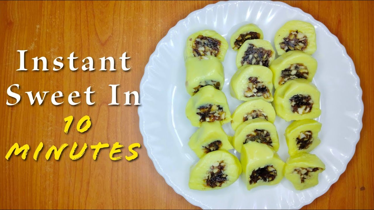 Unique & Instant Sweet Recipe | Easy Indian Mithai😋