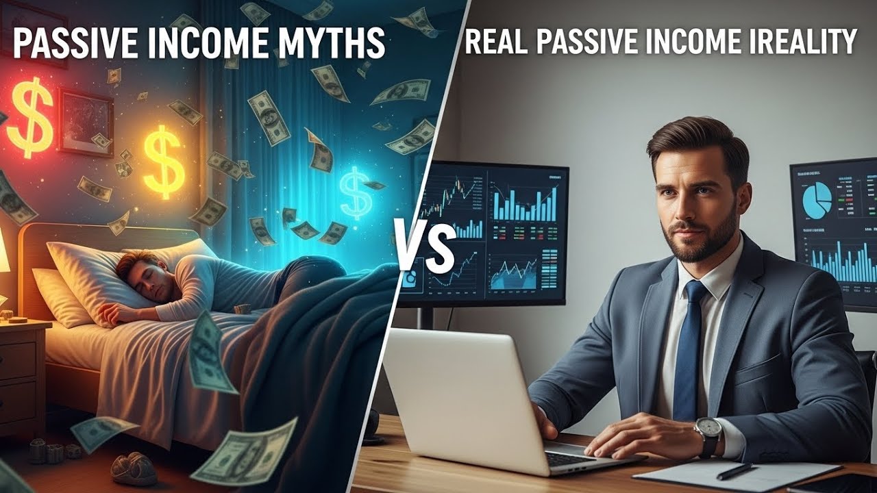 Passive Income Myths vs Reality | Truth About Making 🔥Money While You Sleep🔥