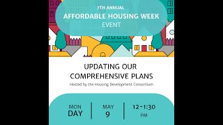 Updating Comprehensive Plans to Create Thriving Affordable Communities