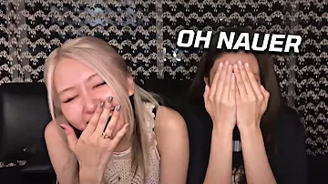 Rosé raps Lisa's part in Ready For Love & Jennie mocks her aussie accent 😂😭