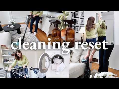 Spring Cleaning My Apartment For A Fresh Start 🌷 | Cleaning Motivation Reset