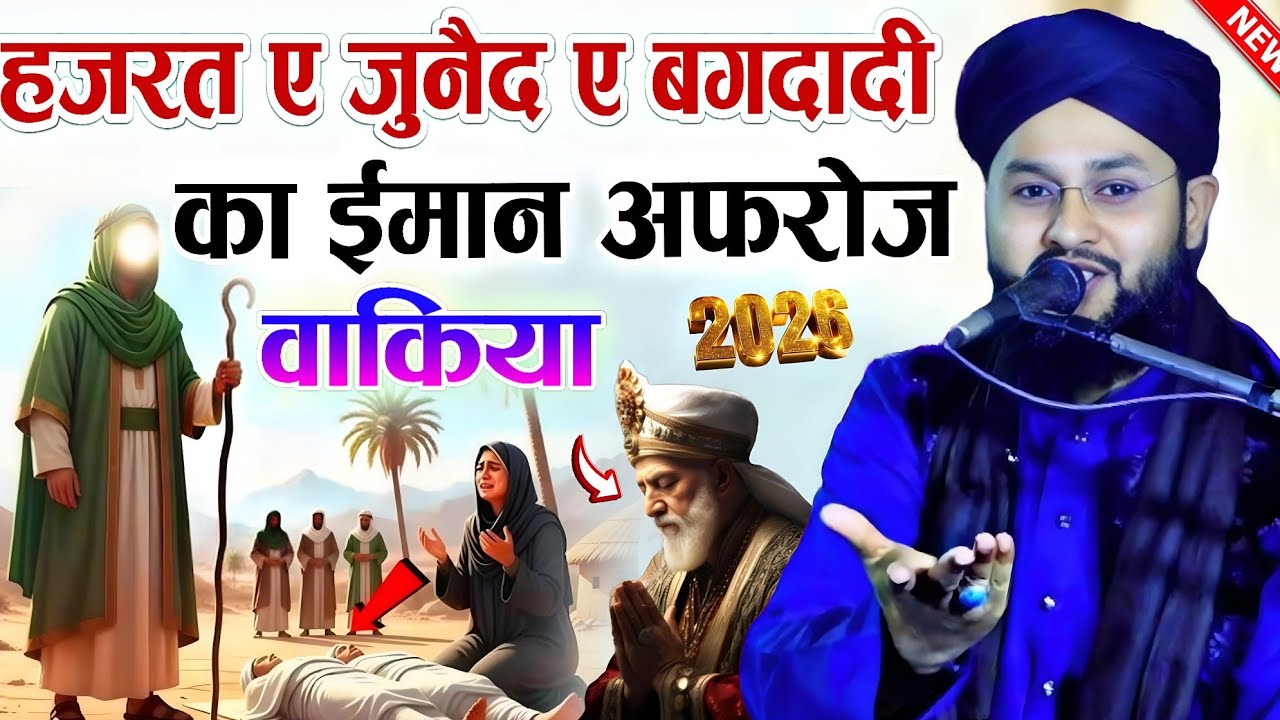 हजरत ए जुनैद ए बगदादी का ईमान अफरोज वाकिया || Maulana Imtiyaz Barkati || Junaid Baghdadi Ka Waqia ||