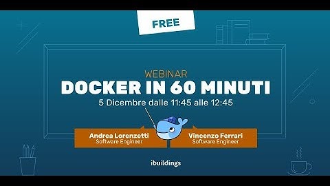 Docker in 60 minuti