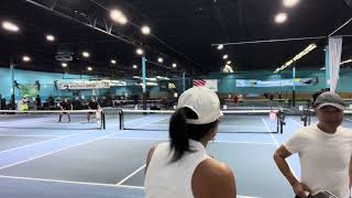 Final, Mixed doubles Jim Pan &Amy Zhangagainst team TGO Pickle Crew.