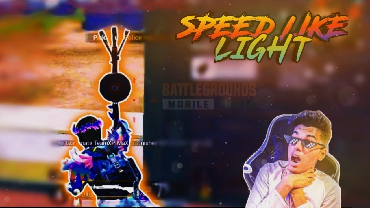 SPEED LIKE LIGHT (4k) || POCO X3 PRO BGMI MONTAGE || XP GhosTYT - YouTube