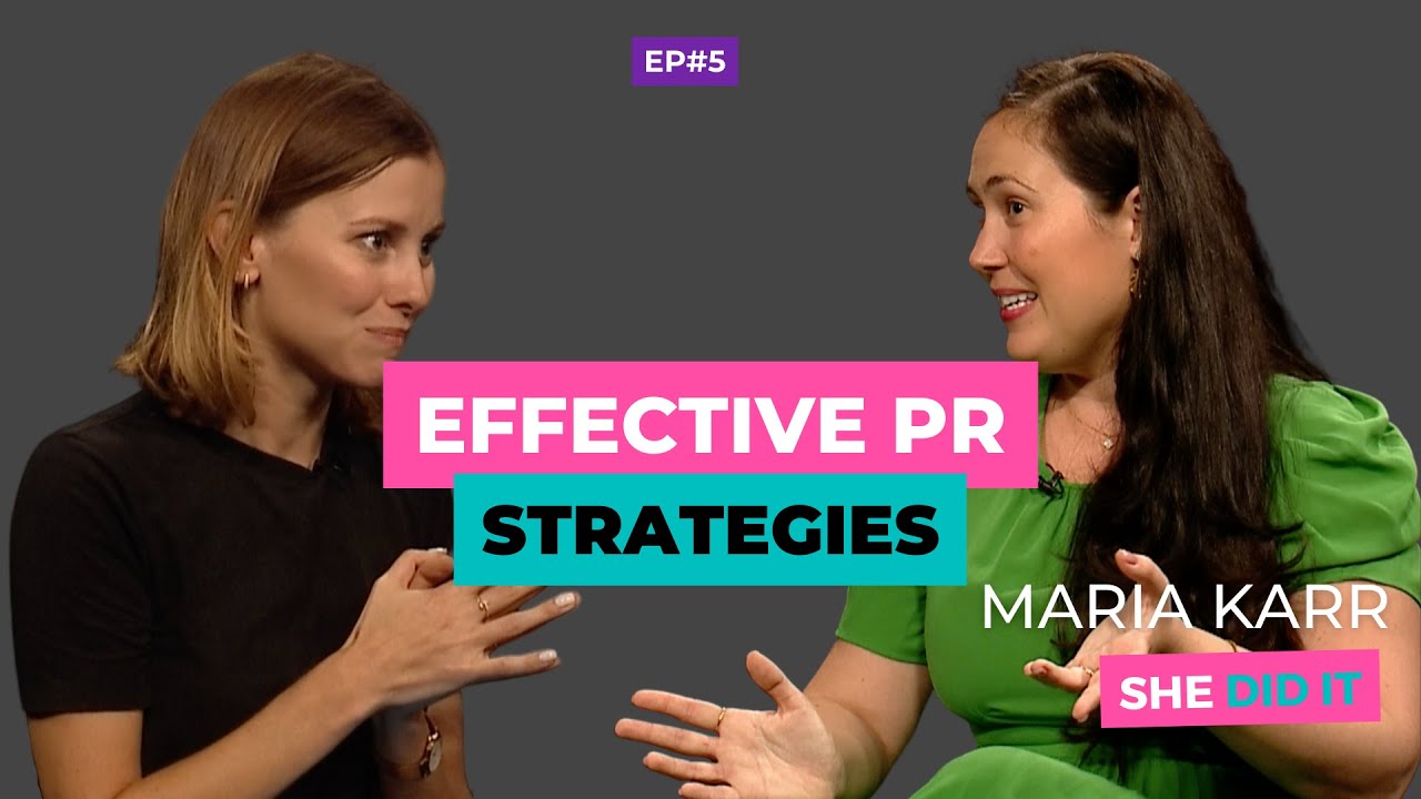How To Make It In The US PR Industry? Secrets From A Top PR Expert | SheDidItShow.com