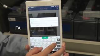 How to use Battery Testers: Observing Measurement Results Captured Wirelessly on a Mobile Device