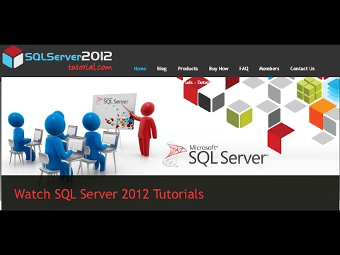 MS SQL Server 2012 Training for Beginners - Creating Database Objects ...