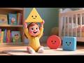 Baby's Magical Shape Fun 🔺⭐ Fun Shapes Song for Kids | Learn Shapes with Baby